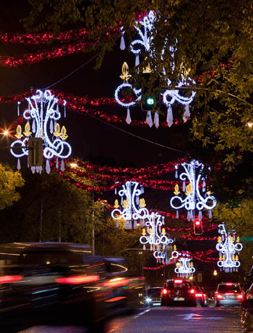 LUCES DE NAVIDAD - CALLE ORTEGA Y GASSET
