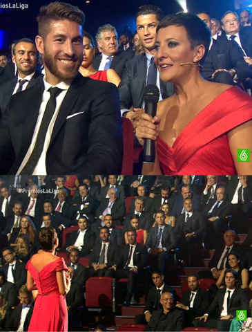 EVA HACHE - GALA DE LOS PREMIOS LFP 2014
