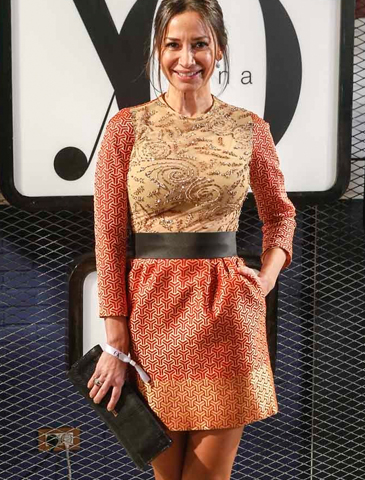 CECILIA GÓMEZ EN LA FIESTA DE LA REVISTA YO DONA