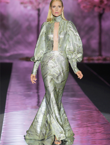 JUDIT MASCÓ CIERRA EL DESFILE DE HANNIBAL LAGUNA EN MBFW MADRID